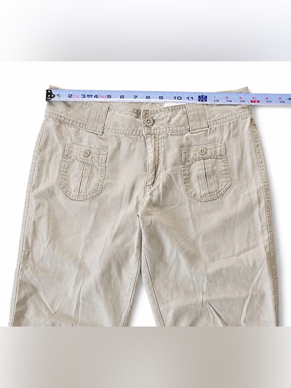 The North Face A5 Women’s Capri Pants Light Khaki Color 8 - Picture 2 of 10